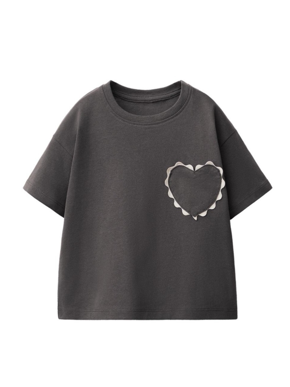 Zara Wavy Heart T-shirt